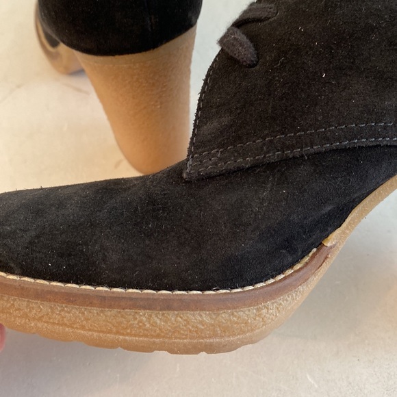 J. Crew black suede heels/ platform booties - Picture 9 of 16